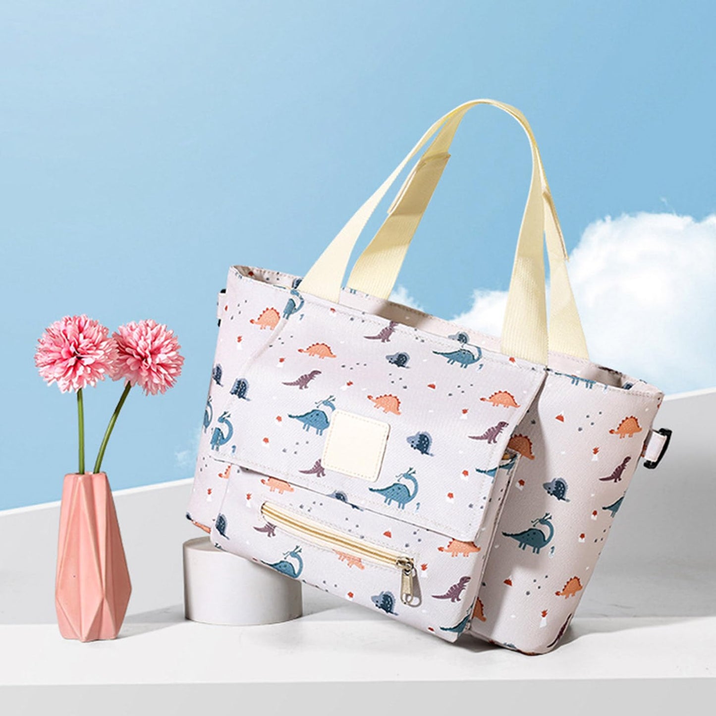 Bolso cambiador Qcbuegof de tela Oxford