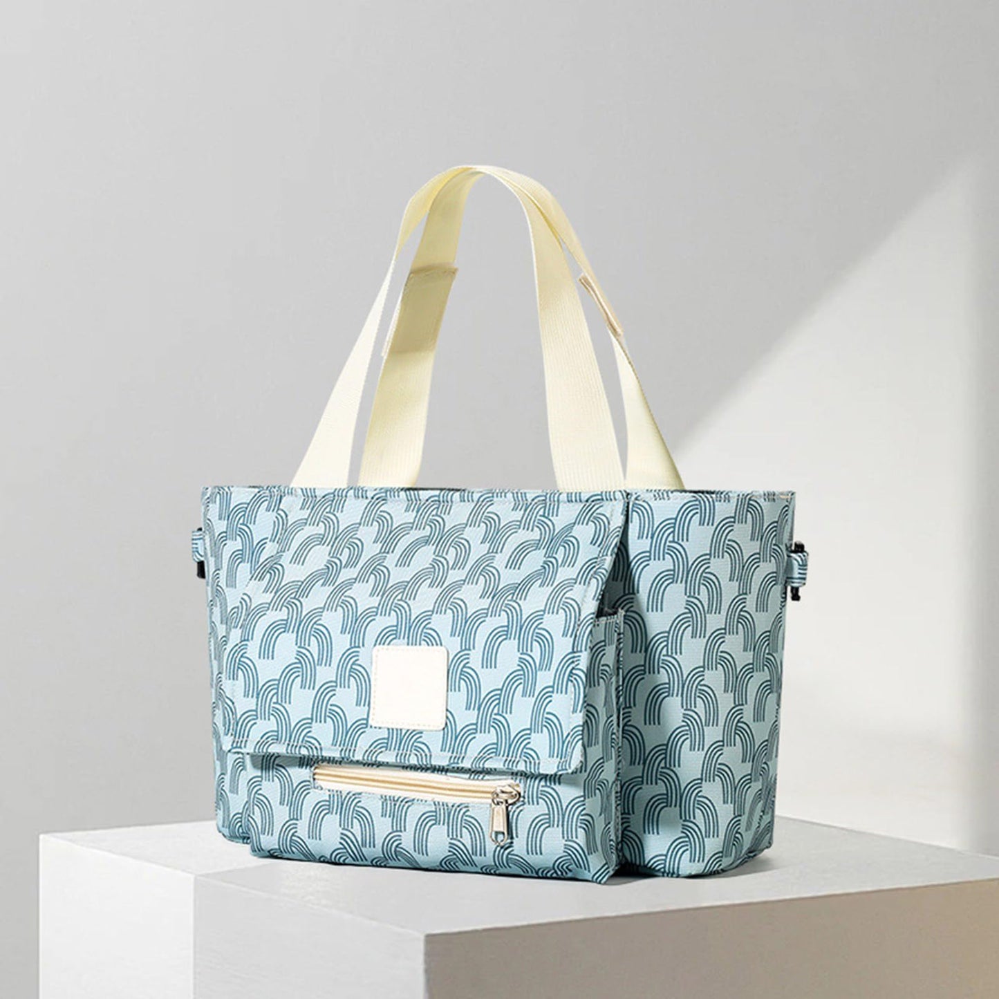 Bolso cambiador Qcbuegof de tela Oxford